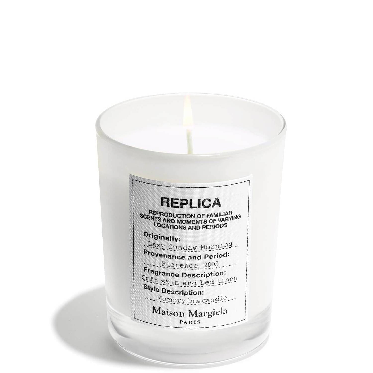 Maison martin margiela discount lazy sunday morning candle