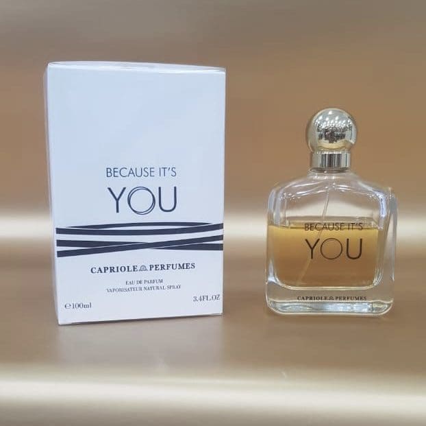 3042 BECAUSE IT'S YOU Capriole 100ml EDP - Fakhra Perfumes