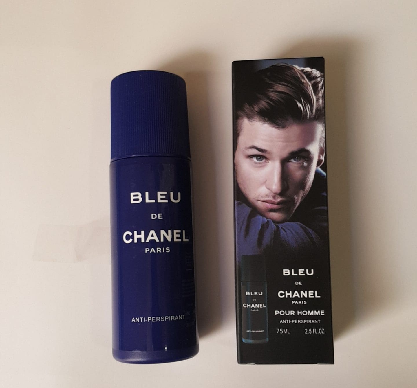 chanel de bleu deodorant stick for men, 2.0 fl oz