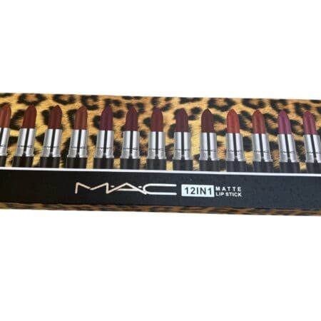 9133  MATTE  LIPSTICK TIGER SET 12PCS IN 1