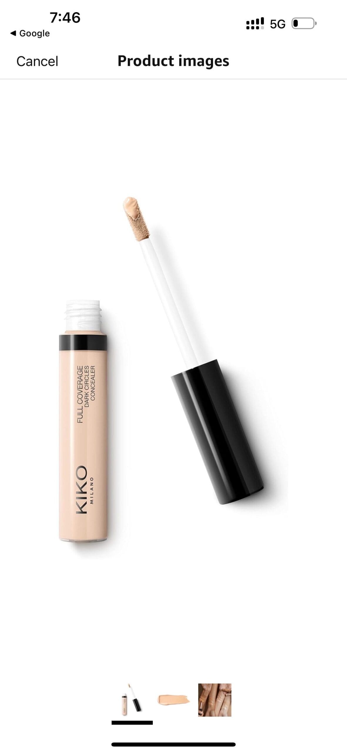 9291 Kiko Skin Tone Concealer 02